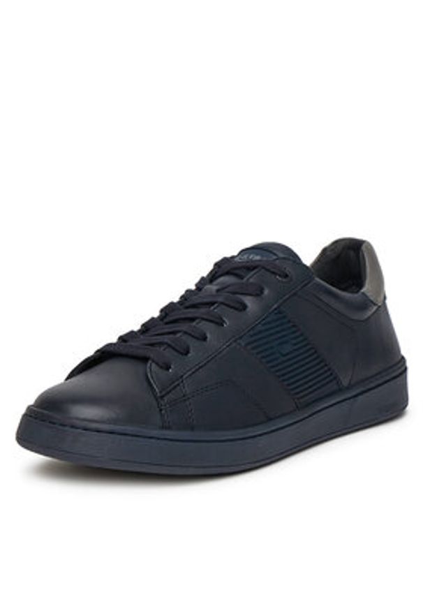 G-Star RAW - G-Star Raw Sneakersy BRADLEY-01 MI08 Granatowy. Kolor: niebieski. Materiał: skóra