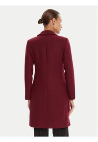 Rinascimento Płaszcz wełniany CFC0126118003 Bordowy Regular Fit. Kolor: czerwony. Materiał: syntetyk #3