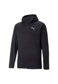 Puma - Bluza treningowa męska PUMA Train All Day Pwr Fleece. Kolor: czarny