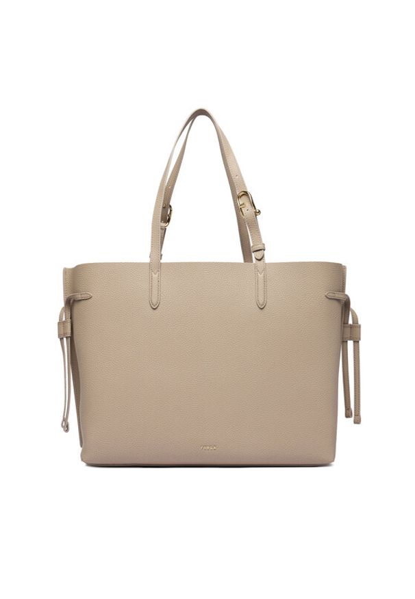 Furla Torebka Ava L WB02001 BX4329 CN 4621S Beżowy. Kolor: beżowy. Materiał: skórzane