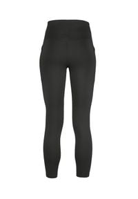 GIRLFRIEND COLLECTIVE - Czarne legginsy z kieszeniami 7/8. Stan: podwyższony. Kolor: czarny. Materiał: tkanina, materiał #5