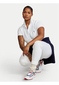 Polo Ralph Lauren Polo 211870245001 Biały Slim Fit. Typ kołnierza: polo. Kolor: biały. Materiał: bawełna #3