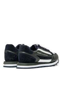 Sneakersy męskie zielone Armani Exchange XUX101 XV294 K634. Kolor: zielony #2