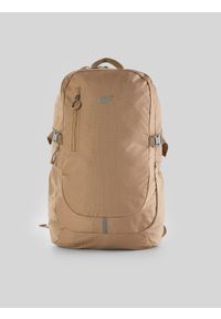 4f - 4F Plecak miejski (22 L) z kieszenią na laptop - beżowy Uniwersalny. Kolor: beżowy. Materiał: materiał. Styl: casual #1