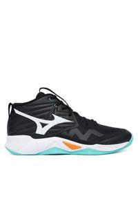 Buty halowe Mizuno. Kolor: czarny. Model: Mizuno Wave #1