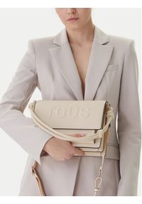 Tous - TOUS Torebka 2001935001 Écru. Materiał: skórzane #5