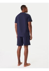 Karl Lagerfeld - KARL LAGERFELD Piżama B1M45005 Granatowy Regular Fit. Kolor: niebieski. Materiał: bawełna #2