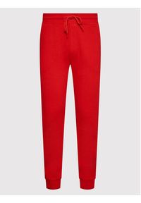 United Colors of Benetton - United Colors Of Benetton Spodnie dresowe 3J68UF002 Czerwony Regular Fit. Kolor: czerwony. Materiał: dresówka, bawełna #4