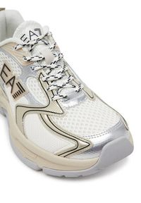 EA7 Emporio Armani Sneakersy X8X249 XK446 D141 Biały. Kolor: biały. Materiał: skóra #4