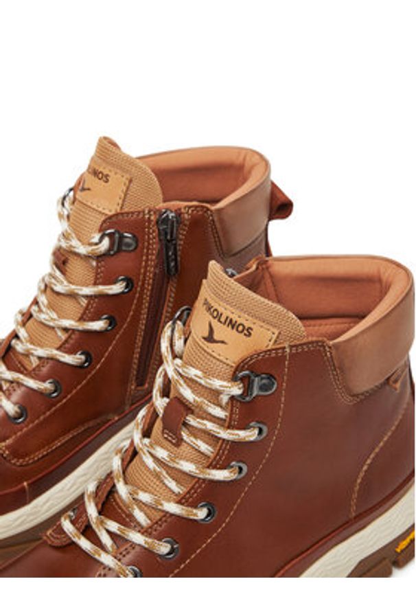 Pikolinos Trapery U0G-8041C1 Brązowy. Kolor: brązowy. Materiał: skóra