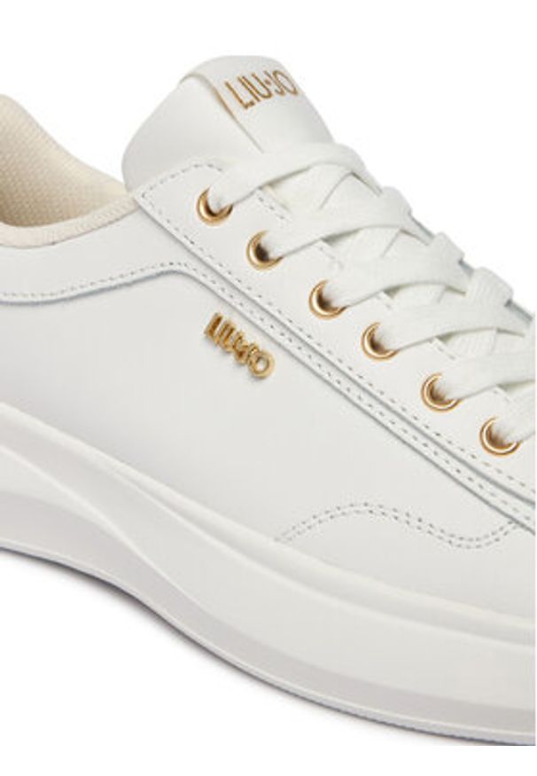 Liu Jo Sneakersy Casper 01 BA6069 P0102 Biały. Kolor: biały. Materiał: skóra
