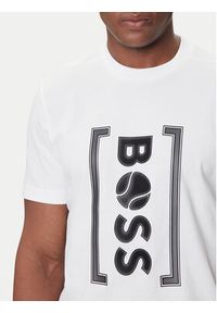 BOSS T-Shirt Iconic TL 50543905 Biały Relaxed Fit. Kolor: biały. Materiał: bawełna