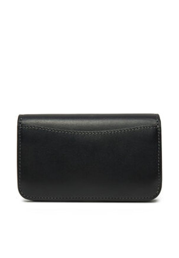 Coach Portfel damski CR990 Czarny. Kolor: czarny. Materiał: skóra