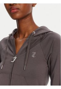 Juicy Couture Bluza Ola JCWAS125310 Szary Slim Fit. Kolor: szary. Materiał: bawełna