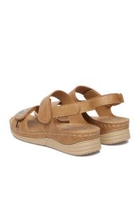 Go Soft Sandały CEO-WFA3741-1 Beżowy. Kolor: beżowy. Materiał: skóra #3