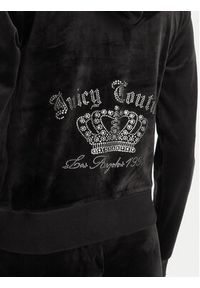 Juicy Couture Bluza Gothic Crown JCBAS126805 Czarny Slim Fit. Kolor: czarny. Materiał: syntetyk #6
