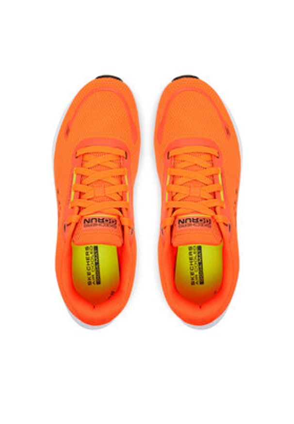 skechers - Skechers Buty do biegania GO RUN Consistent 2.0 - Flight Crew 220879/ORG Pomarańczowy. Kolor: pomarańczowy. Materiał: materiał. Sport: bieganie