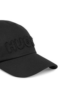 Hugo - HUGO Czapka z daszkiem Cara-FR 50539561 Czarny. Kolor: czarny. Materiał: materiał, bawełna