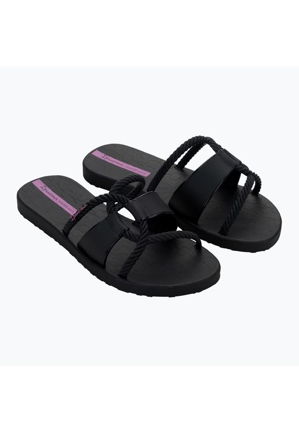 Klapki damskie Ipanema Diversa Slide. Kolor: czarny