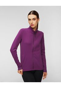 Bluza damska Dolomite Latemar Zip Fleece. Kolor: fioletowy