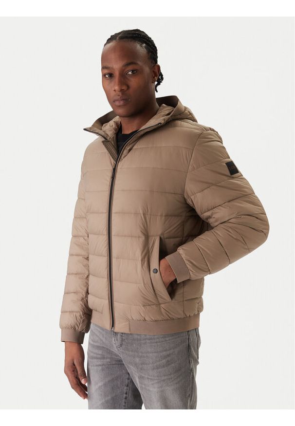 BOSS Kurtka przejściowa Odenis 50543616 Zielony Regular Fit. Kolor: zielony. Materiał: syntetyk