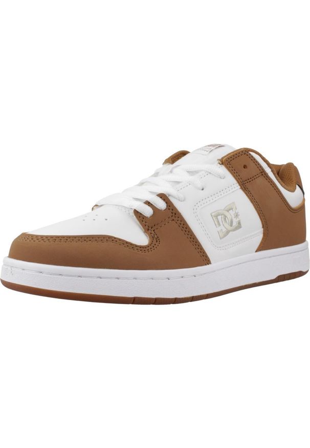 DC Shoes - Buty DC MANTECA 4 SE Brązowy. Kolor: brązowy. Materiał: skóra, syntetyk, tkanina