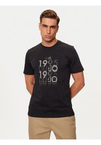 Liu Jo T-Shirt QF4242 J4783 Czarny Regular Fit. Kolor: czarny. Materiał: bawełna