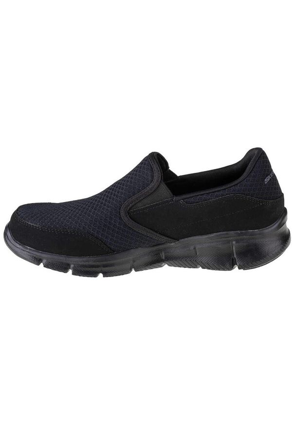skechers - Buty do chodzenia męskie Skechers Equalizer Persistent. Zapięcie: bez zapięcia. Kolor: wielokolorowy, czarny. Materiał: materiał, syntetyk, tkanina. Szerokość cholewki: normalna. Sport: turystyka piesza