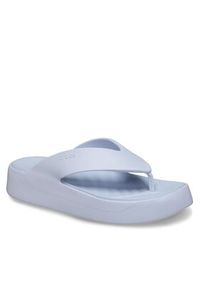 Crocs Japonki Gataway Platform Flip 209410 Błękitny. Kolor: niebieski. Obcas: na platformie