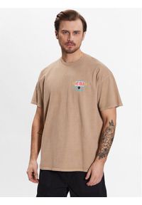 BDG Urban Outfitters T-Shirt 76516400 Beżowy Loose Fit. Kolor: beżowy. Materiał: bawełna #1