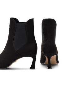 Nine West Botki LATEEF JF2147-1 Czarny. Kolor: czarny. Materiał: materiał #3