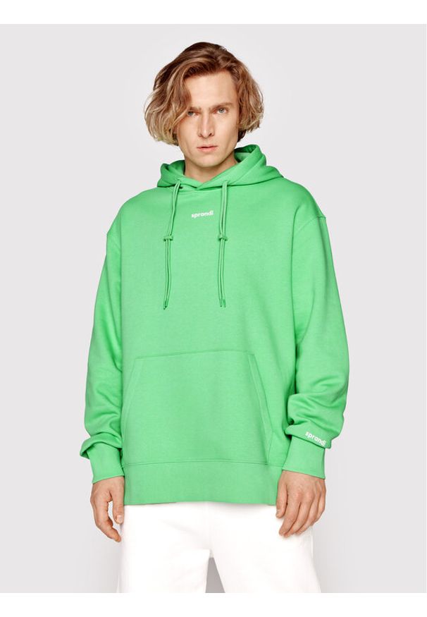 Bluza Sprandi. Kolor: zielony