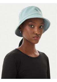 Calvin Klein Kapelusz Embro Monogram Denim Bucket Hat LV04K5021G Błękitny. Kolor: niebieski. Materiał: bawełna #2