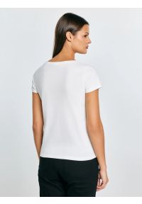 Big-Star - Koszulka damska z logo BIG STAR z cyrkonii biała Avra 100. Kolor: biały #5