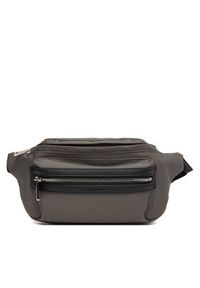 Calvin Klein Nerka Contrast Belt Bag LV04D3073G Szary. Kolor: szary. Materiał: materiał #5