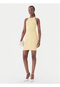 Guess Sweter G6GR10 Z0625 Żółty Regular Fit. Kolor: żółty. Materiał: syntetyk #2