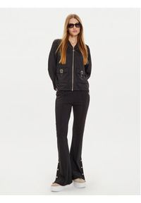 Liu Jo Sport Spodnie materiałowe TF4027 JS182 Czarny Regular Fit. Kolor: czarny. Materiał: wiskoza. Styl: sportowy #3