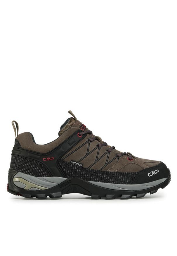 CMP Trekkingi Rigel Low Trekking Shoes Wp 3Q13247 Szary. Kolor: szary. Materiał: zamsz, skóra. Sport: turystyka piesza