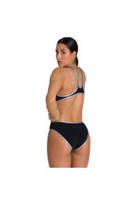 Damski kostium kąpielowy 1-częściowy Arena One Biglogo. Kolor: wielokolorowy, szary, czarny #2