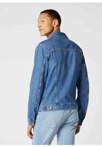 Wrangler - WRANGLER REGULAR JACKET MĘSKA KURTKA JEANSOWA BORA BLUE W443Q318F. Materiał: jeans #5