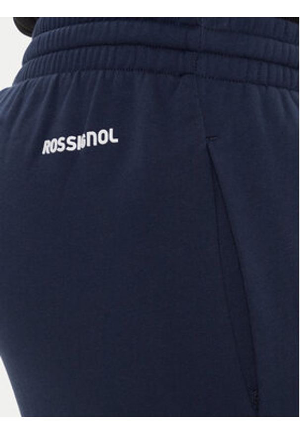 Rossignol Spodnie dresowe RLOMP12 Granatowy Regular Fit. Kolor: niebieski. Materiał: bawełna