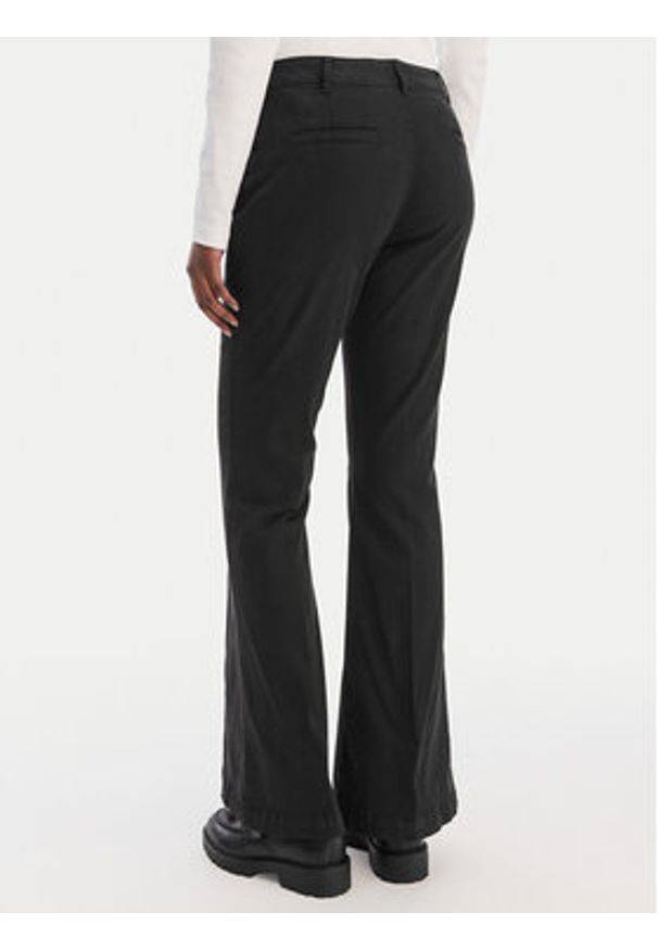 Hugo - HUGO Spodnie materiałowe Hizama 50555763 Czarny Regular Fit. Kolor: czarny. Materiał: bawełna