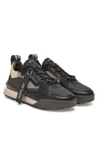 Replay - REPLAY Sneakersy GMS8L .000.C0017L Czarny. Kolor: czarny. Materiał: skóra #5