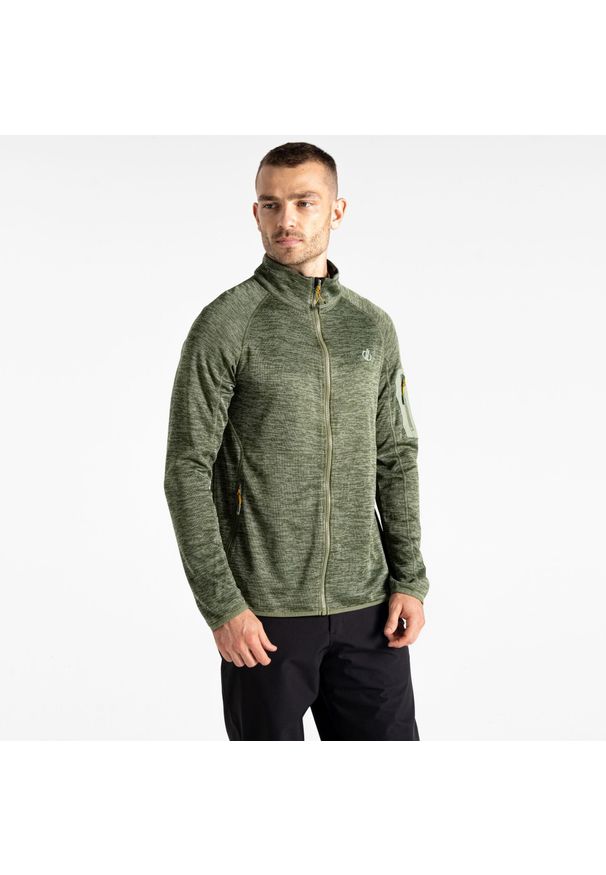 DARE 2B - Torrek męski turystyczny polar. Kolor: zielony. Materiał: polar. Długość: długie. Sport: turystyka piesza