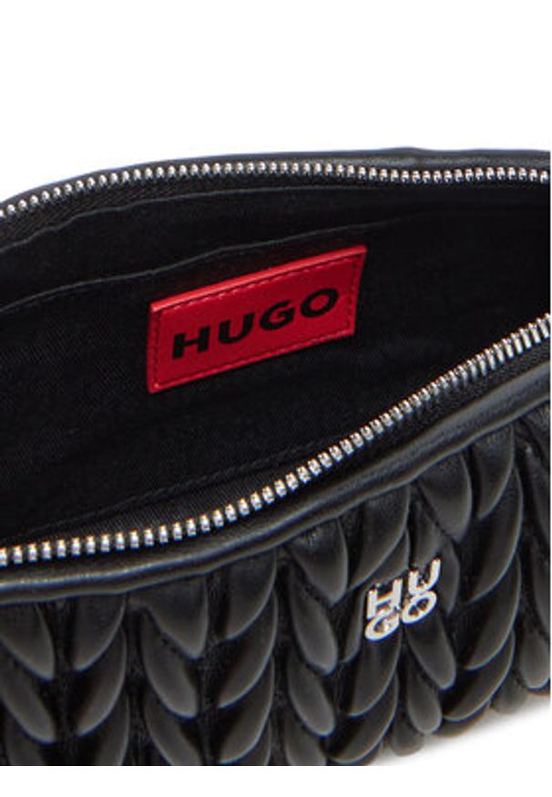 Hugo - HUGO Torebka 50547833 Czarny. Kolor: czarny. Materiał: skórzane