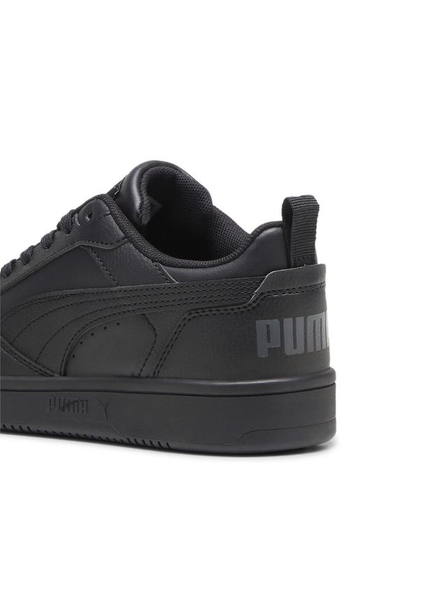 Puma - Młodzieżowe sneakersy Rebound V6 Lo PUMA. Kolor: wielokolorowy, szary, czarny. Materiał: materiał, syntetyk. Sport: bieganie
