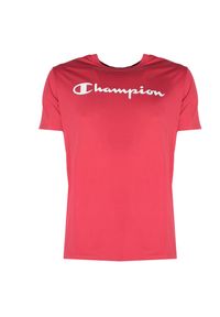 Champion T-Shirt | 212687 | Mężczyzna | Czerwony. Okazja: na co dzień. Kolor: czerwony. Materiał: bawełna. Wzór: nadruk. Styl: casual #4