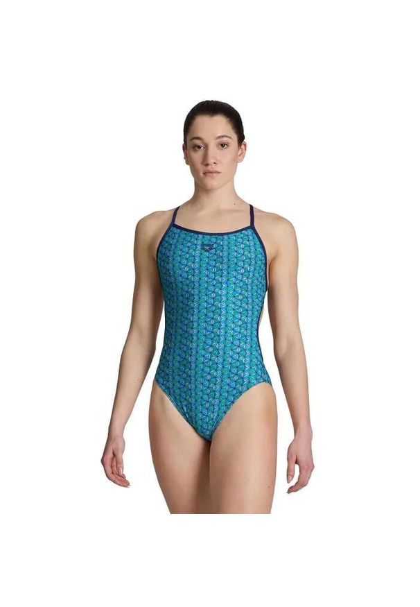 Arena - Strój Kąpielowy Starfish Swimsuit Lace. Kolor: niebieski