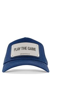 John Hatter & Co - John Hatter Bejsbolówka "Play The Game" | Play The Game | Mężczyzna | Granatowy. Kolor: niebieski. Materiał: bawełna, poliester