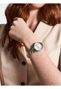 Fossil Zegarek Carlie ES5331 Srebrny. Kolor: srebrny #4